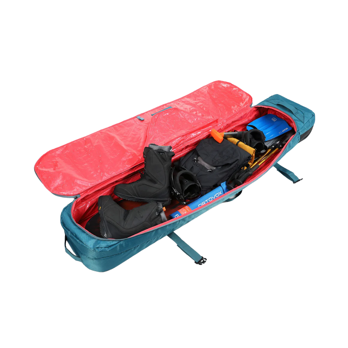 Nitro 2025 Tracker Wheelie Board Bag - Arctic