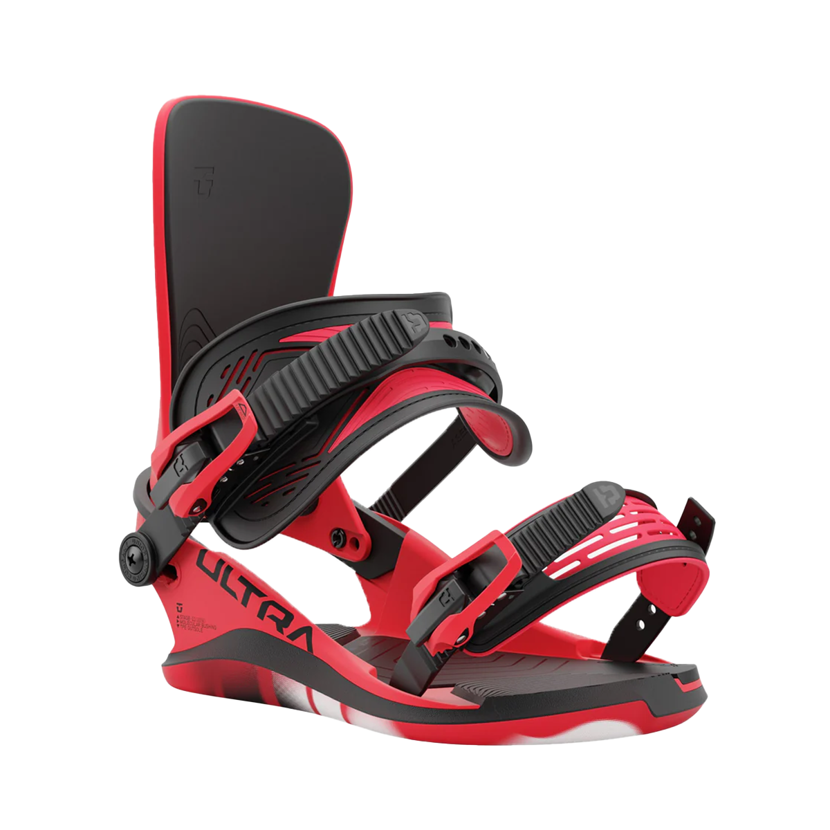 Union 2025 Ultra Snowboard Bindings - Hot Red