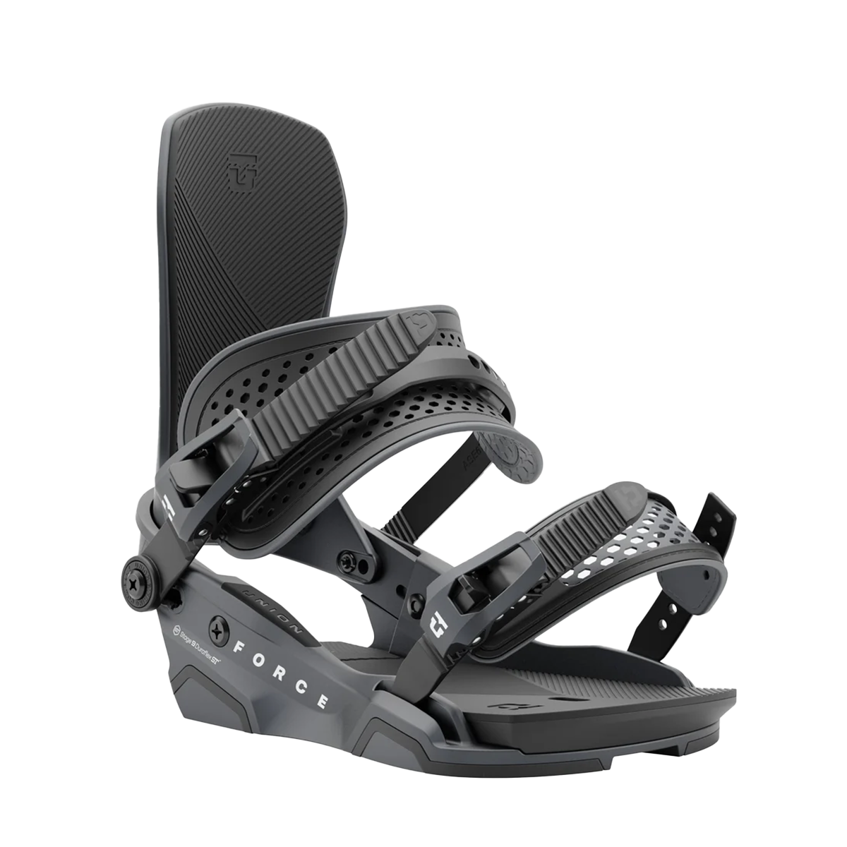 Union 2025 Force Snowboard Bindings - Gunmetal