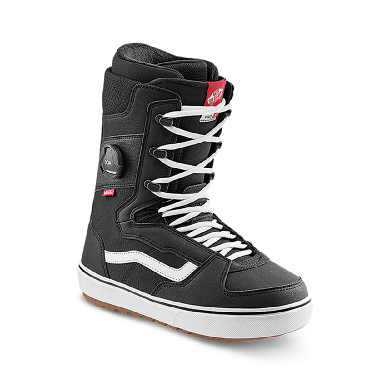 Vans 2025 Invado OG Snowboard Boot - Black / White