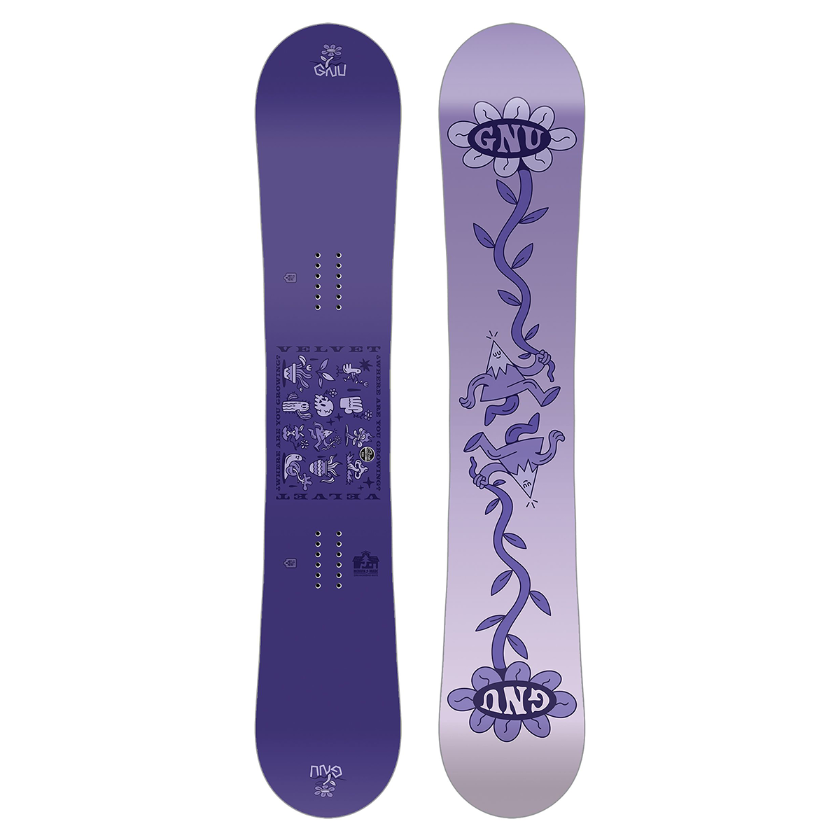 GNU Women's 2025 Velvet Snowboard - 147