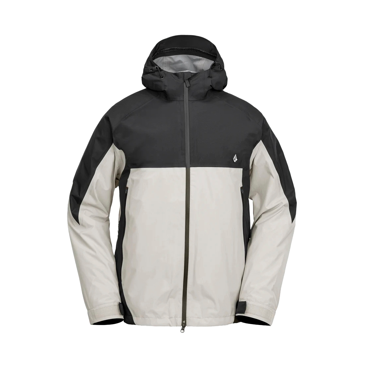 Volcom Side Hit Shell Jacket - Stone