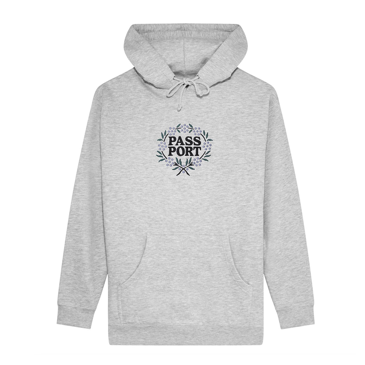 Passport Wattle Hoodie - Ash