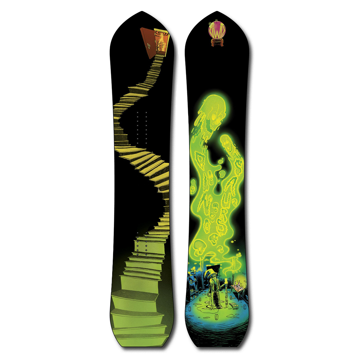 Dinosaurs Will Die 2025 Wizardstick Snowboard - Assorted Sizes