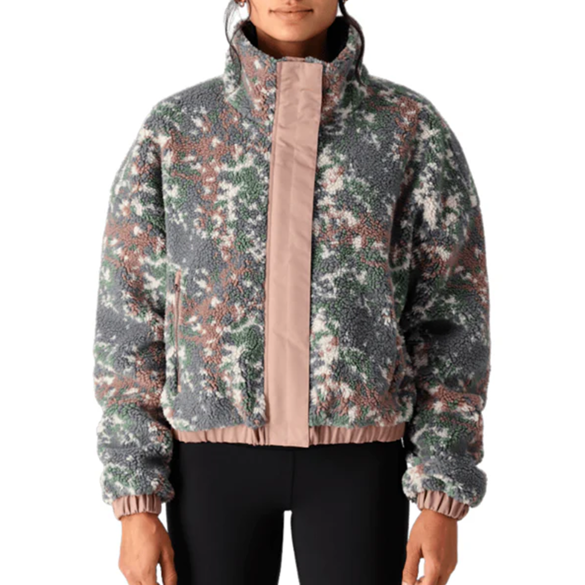 686 Women's Outpost Sherpa Jacket - Antler Spotted