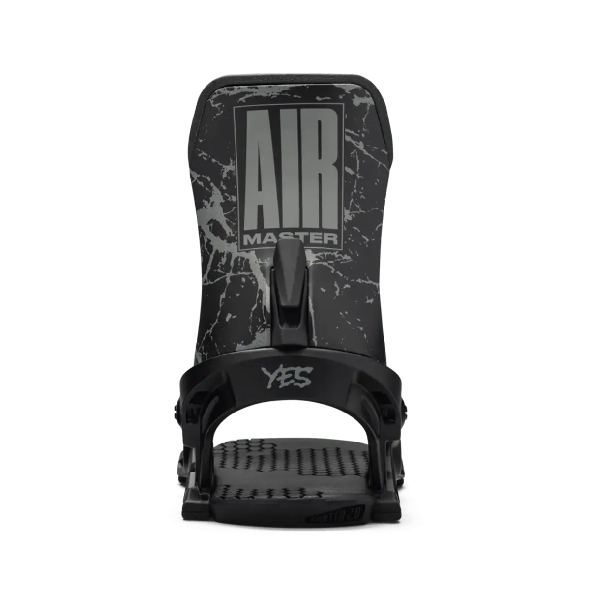 Yes 2025 Airmaster Snowboard Bindings - Black