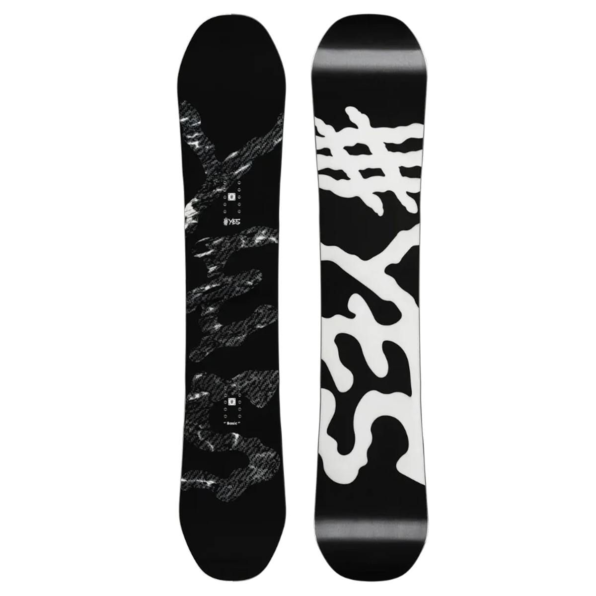 Yes Basic Snowboard with Yes Airmaster Bindings Package