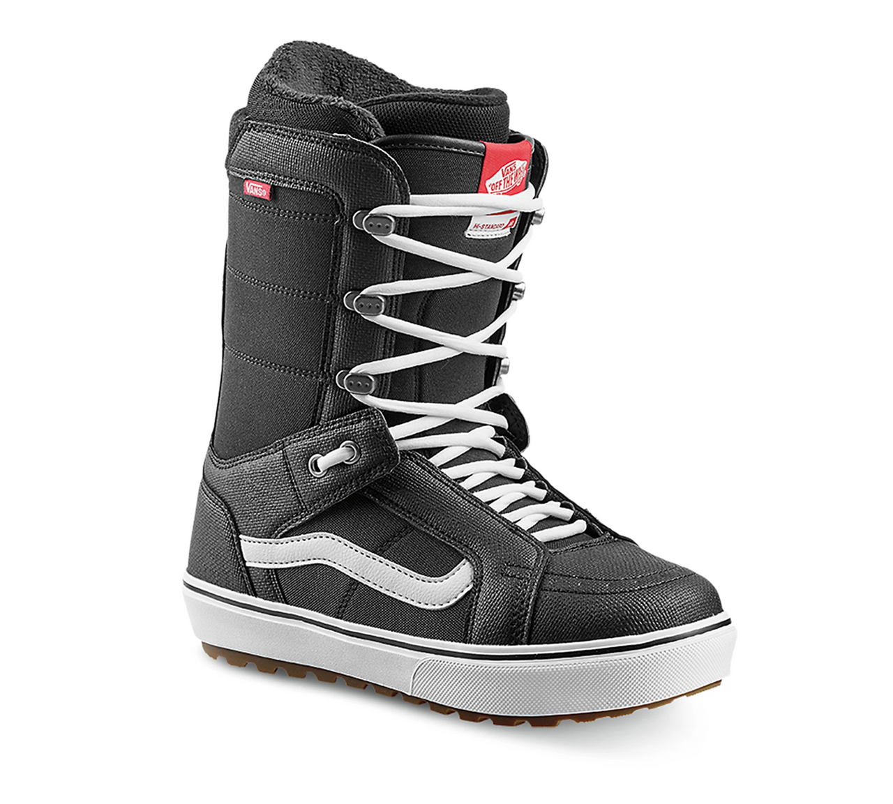 Vans 2025 Hi-Standard OG Snowboard Boot - Black / White